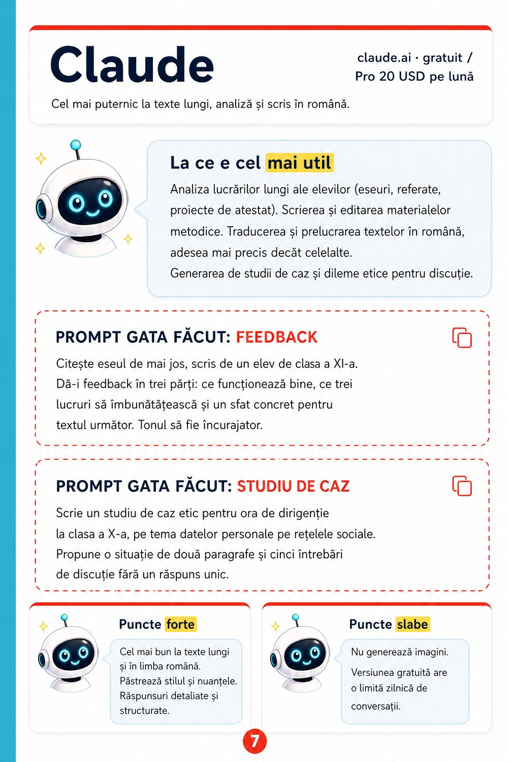 Ghid de instrumente AI pentru profesori — pagină 4