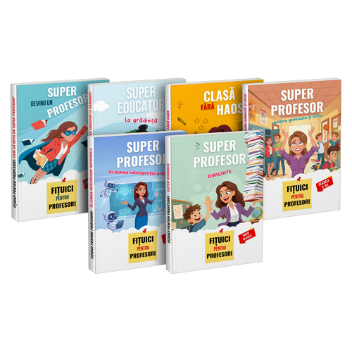 Pachet: Fițuici pentru profesori – seria completă, 6 cărți