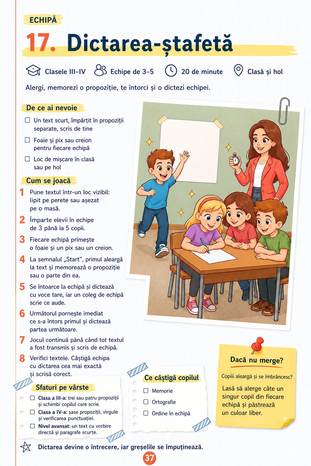 20 de jocuri în clasă — pagină 5