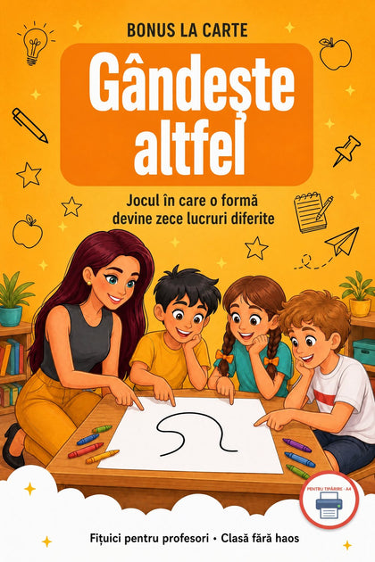 Gândește altfel — copertă
