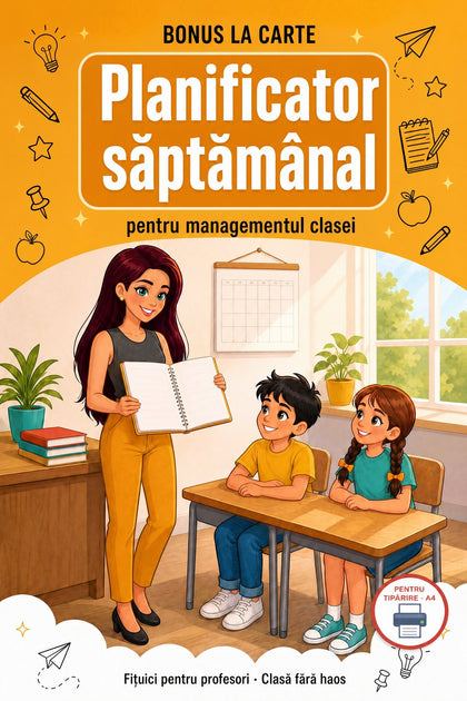 Planificator săptămânal — copertă