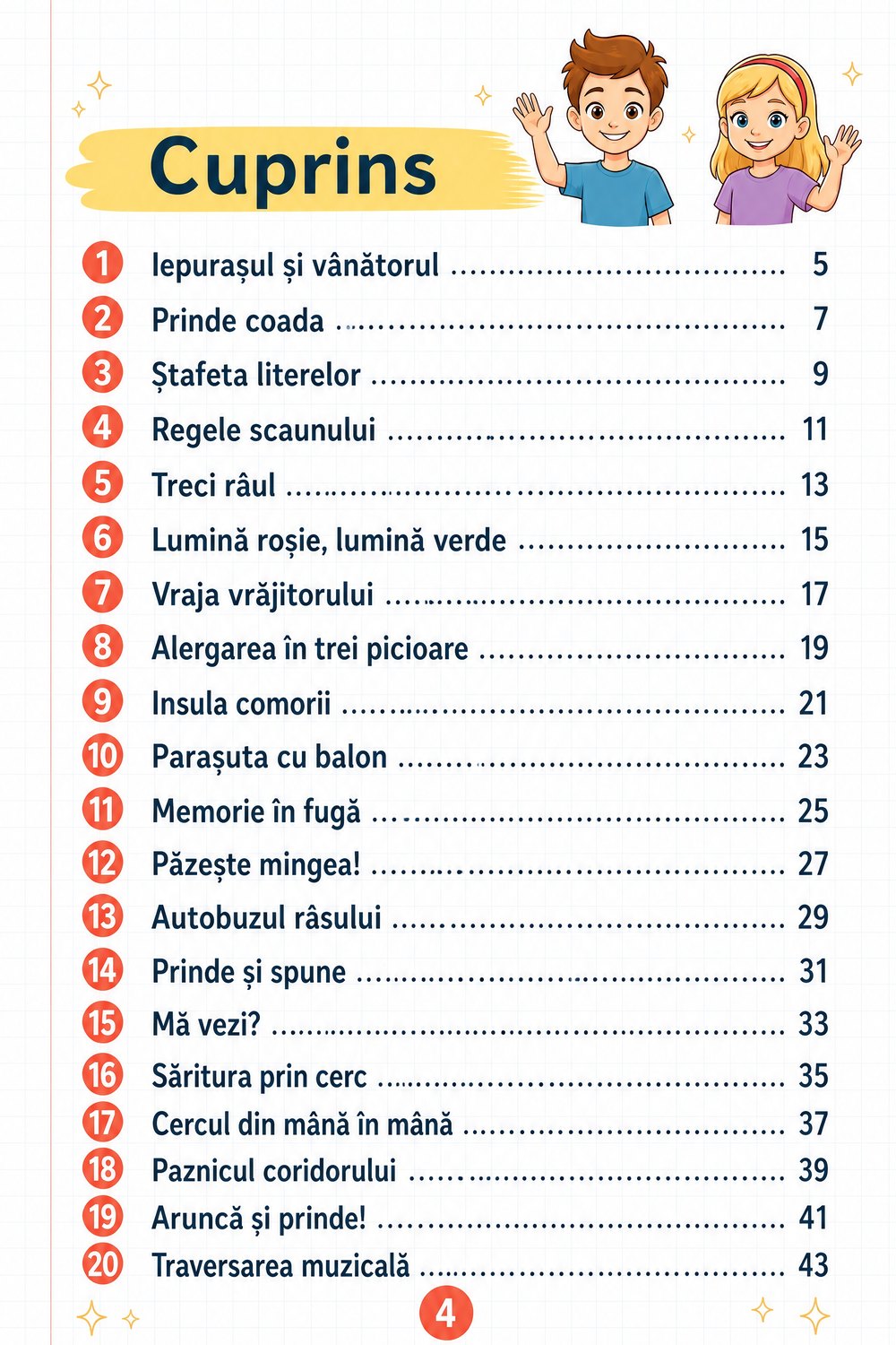 20 de jocuri de mișcare și sportive — pagină 2